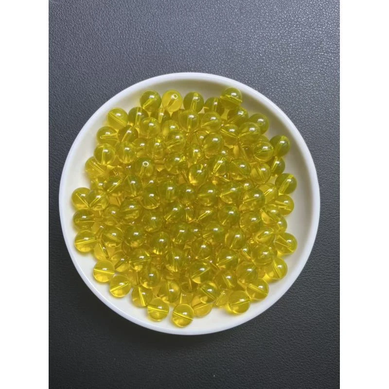 天然琥珀散珠   蓝珀908--卡14MM -- 7颗（赠弹力绳）