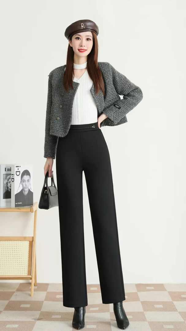 【琴宝精选】轻奢品质设计款裤子(长96cm)K1433