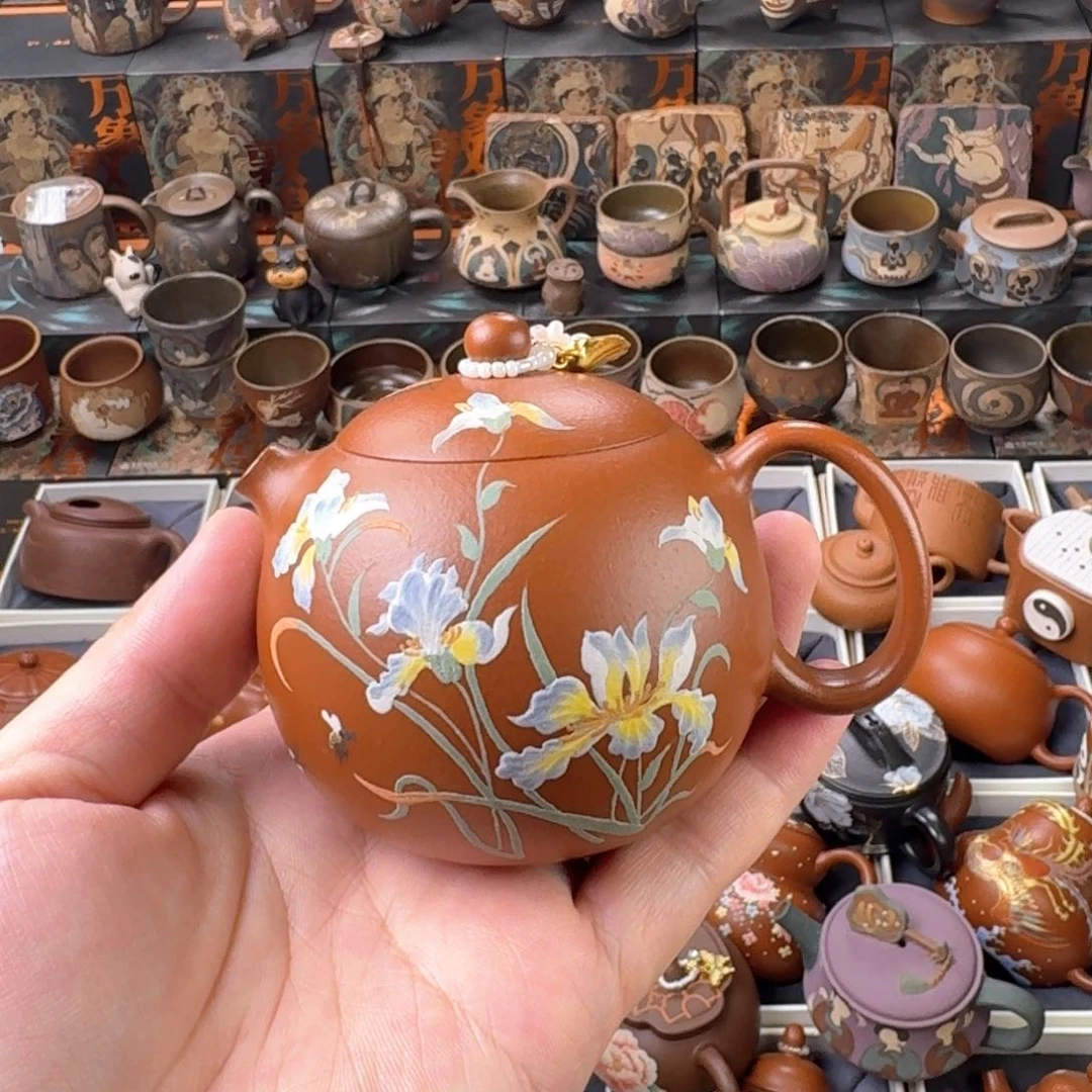 茶壶紫砂150cc原矿精工半手