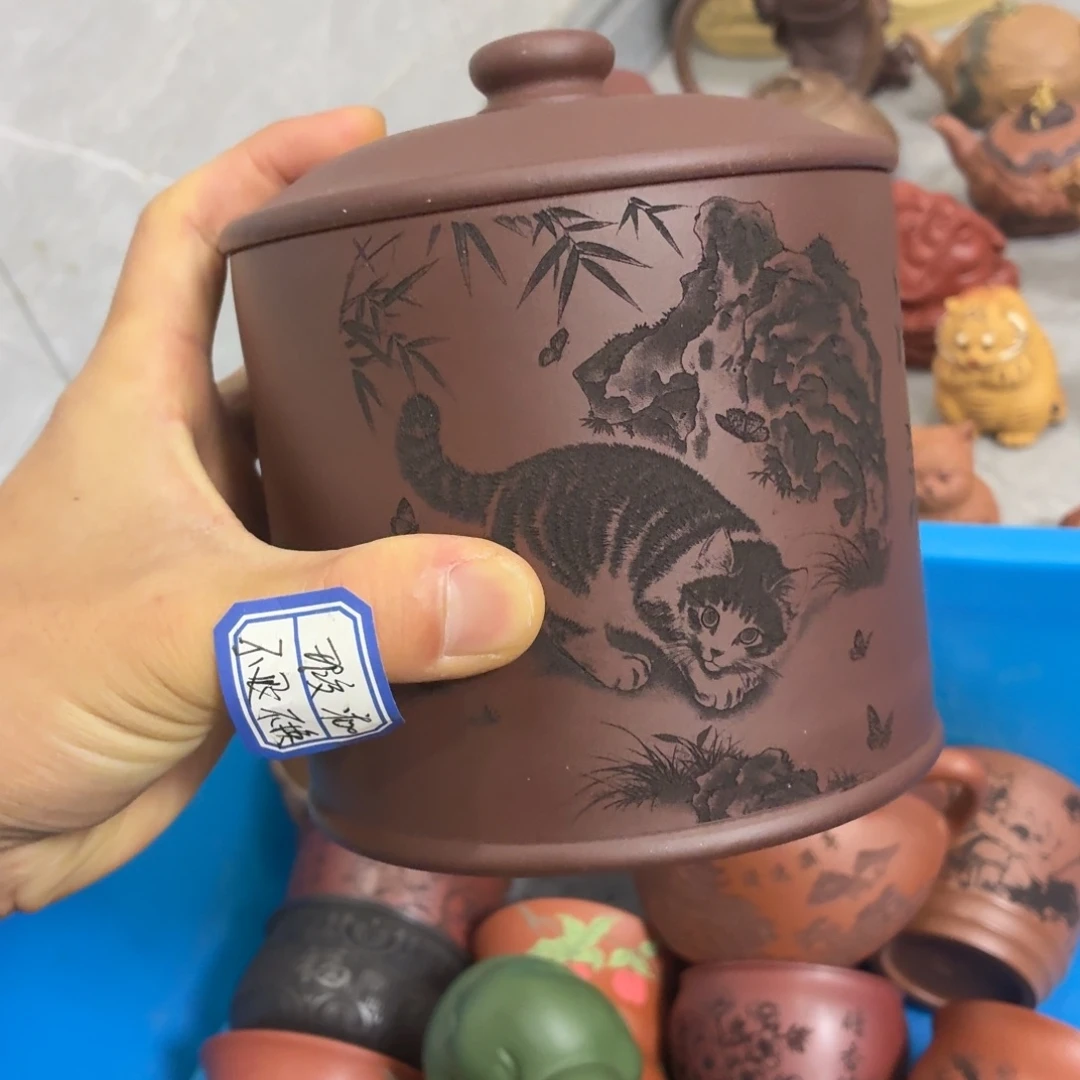 茶杯紫砂瑕疵不退不换介意勿拍