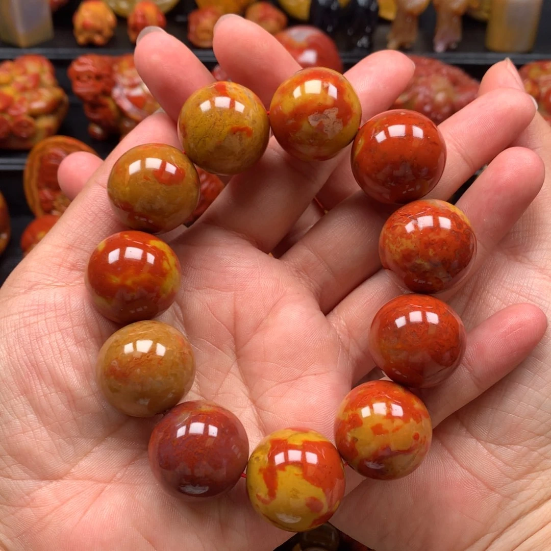 玛瑙/玉髓手串未镶嵌═**云