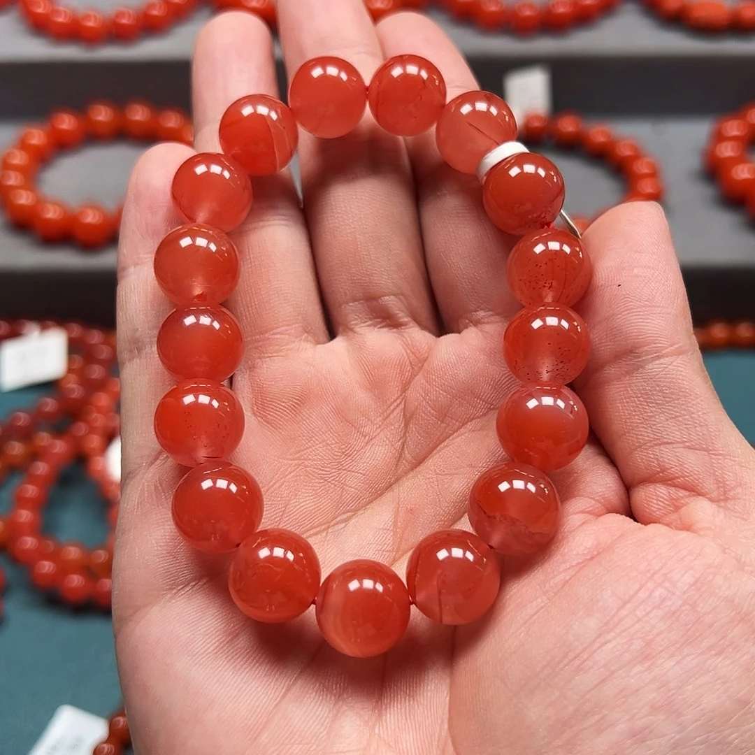 南红玛瑙未镶嵌手串