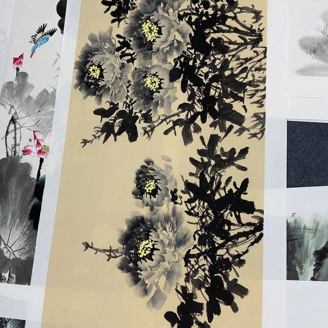 国画XD精品国画作品单幅任发