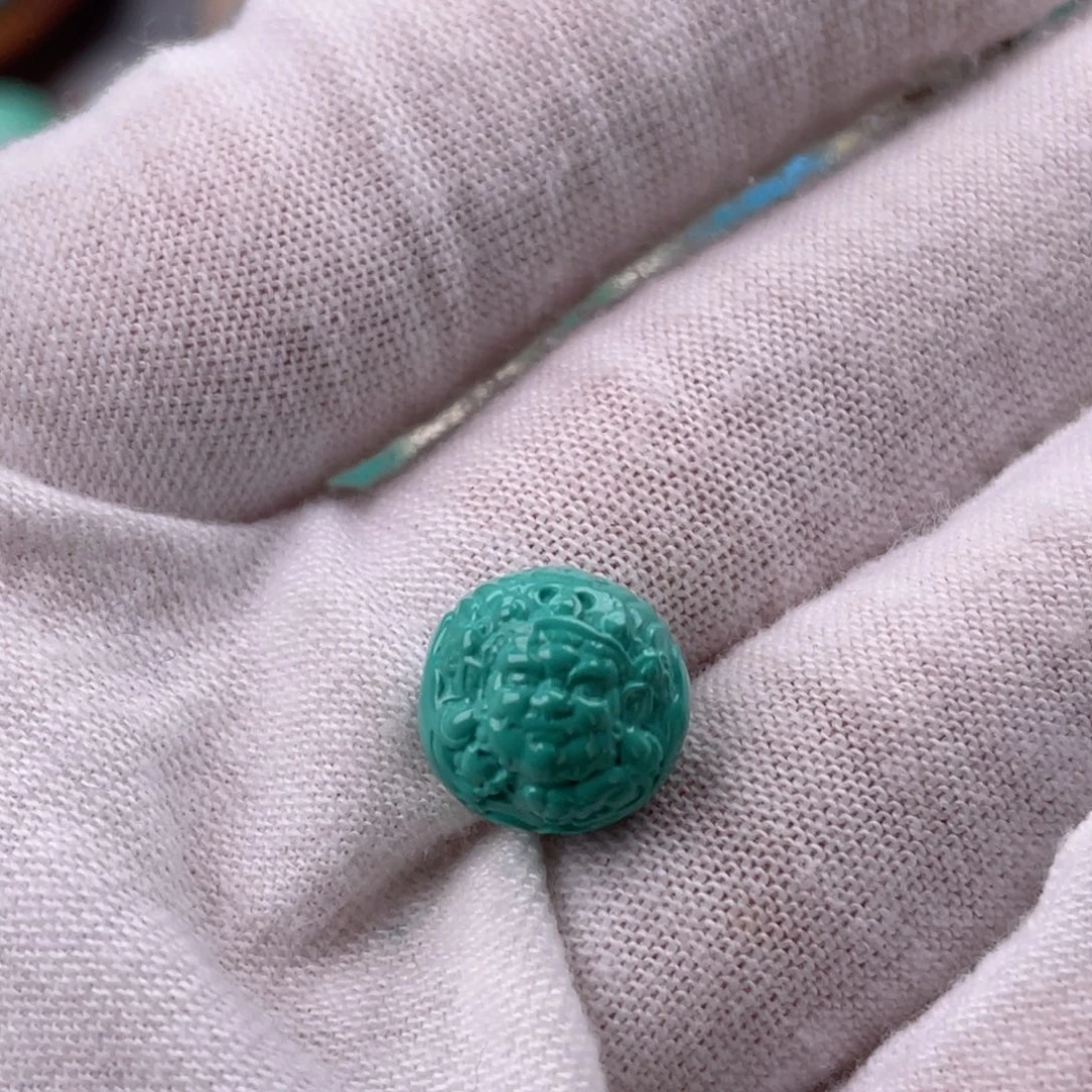 精品深绿黄财卡11mm