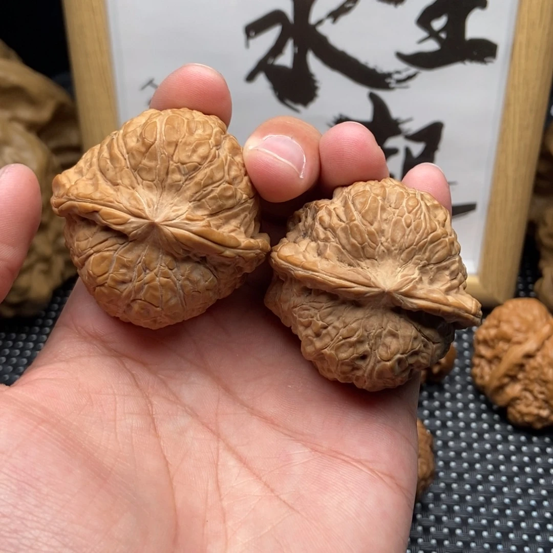 把件文玩核桃45南瓜墩