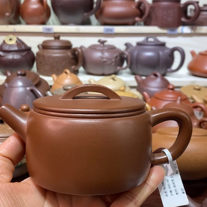 紫砂茶壶微瑕处理一把