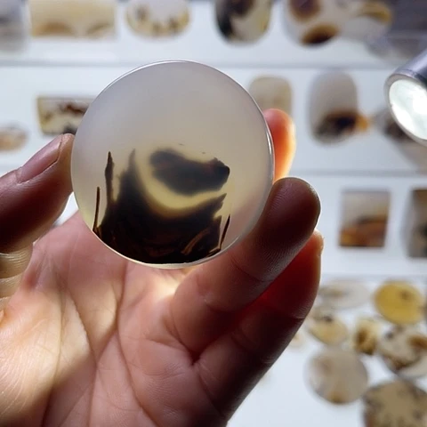 【闪购商品】玛瑙/玉髓珠宝半成品未镶嵌