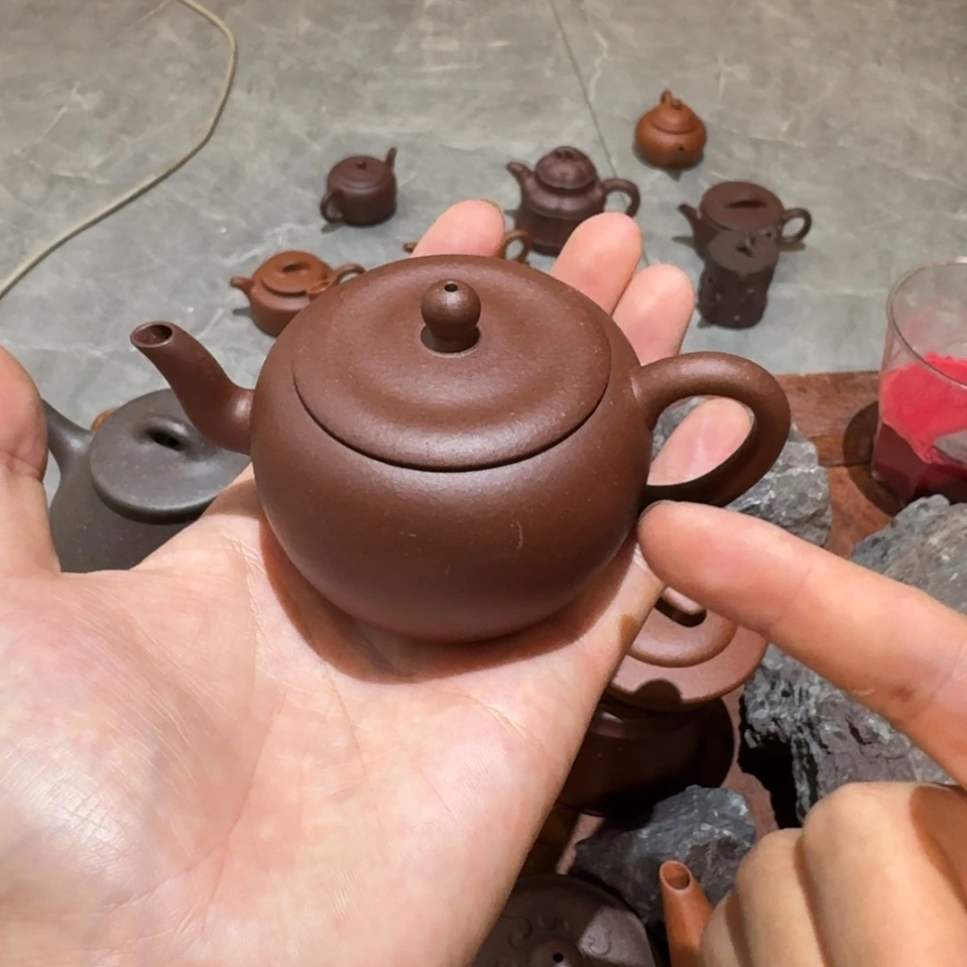茶杯紫砂原矿原石的制作方法