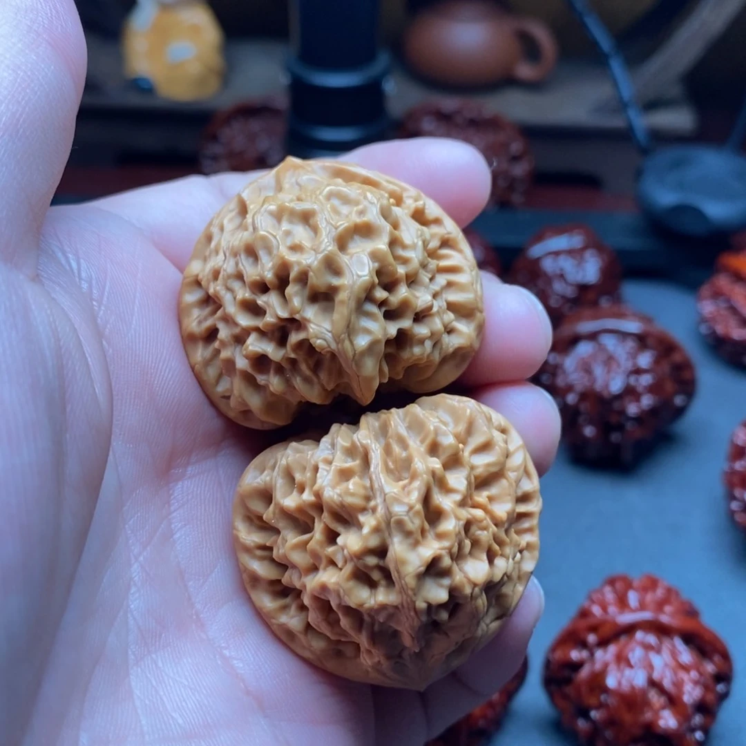 吊坠文玩核桃斯*38龙门涧