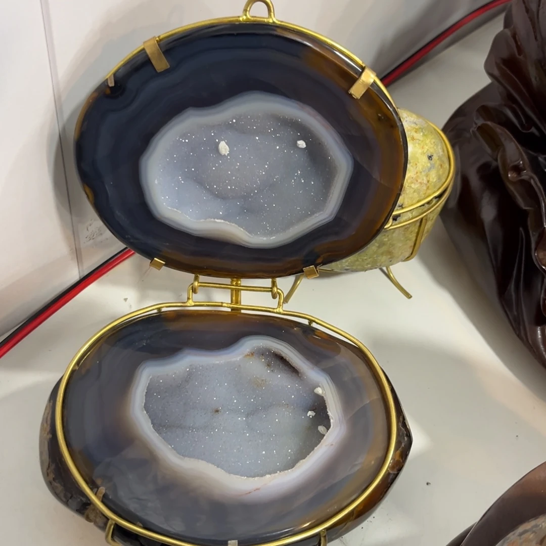 紫晶摆件未镶嵌水晶