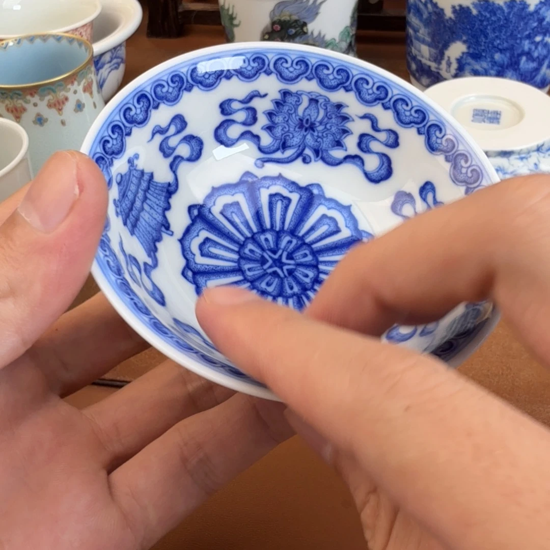 用***u摆件景德镇瓷器手工手绘