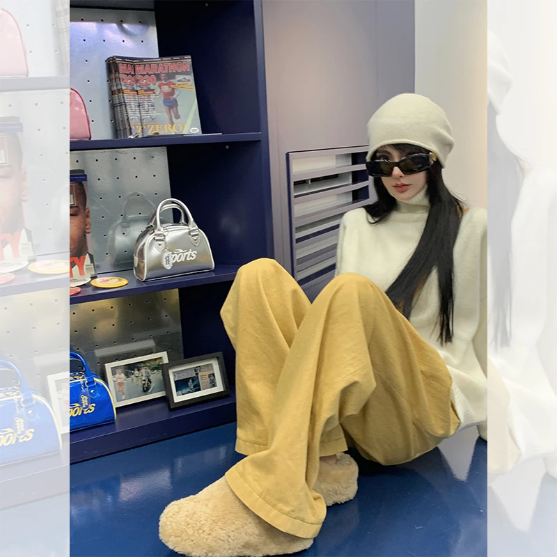 獨家定制 版型WU敌 搭配整期 重工水洗哈伦牛仔裤RK234014