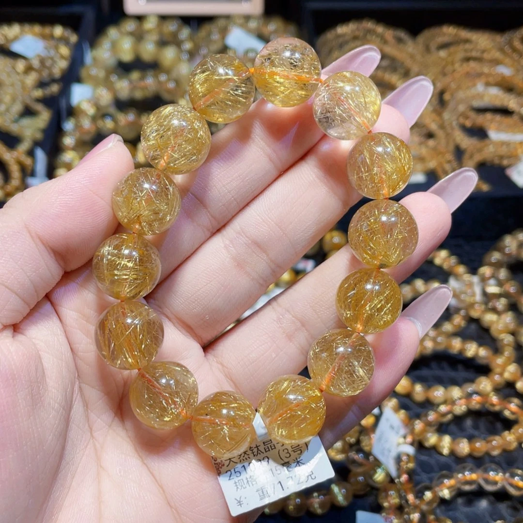 未镶嵌手链水晶天然钛晶手链