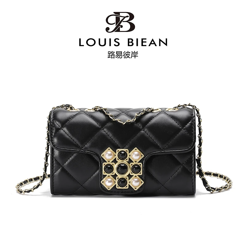 【粉丝福利】新款单肩斜挎时尚轻奢简约潮流小香风萎格小方包包9367