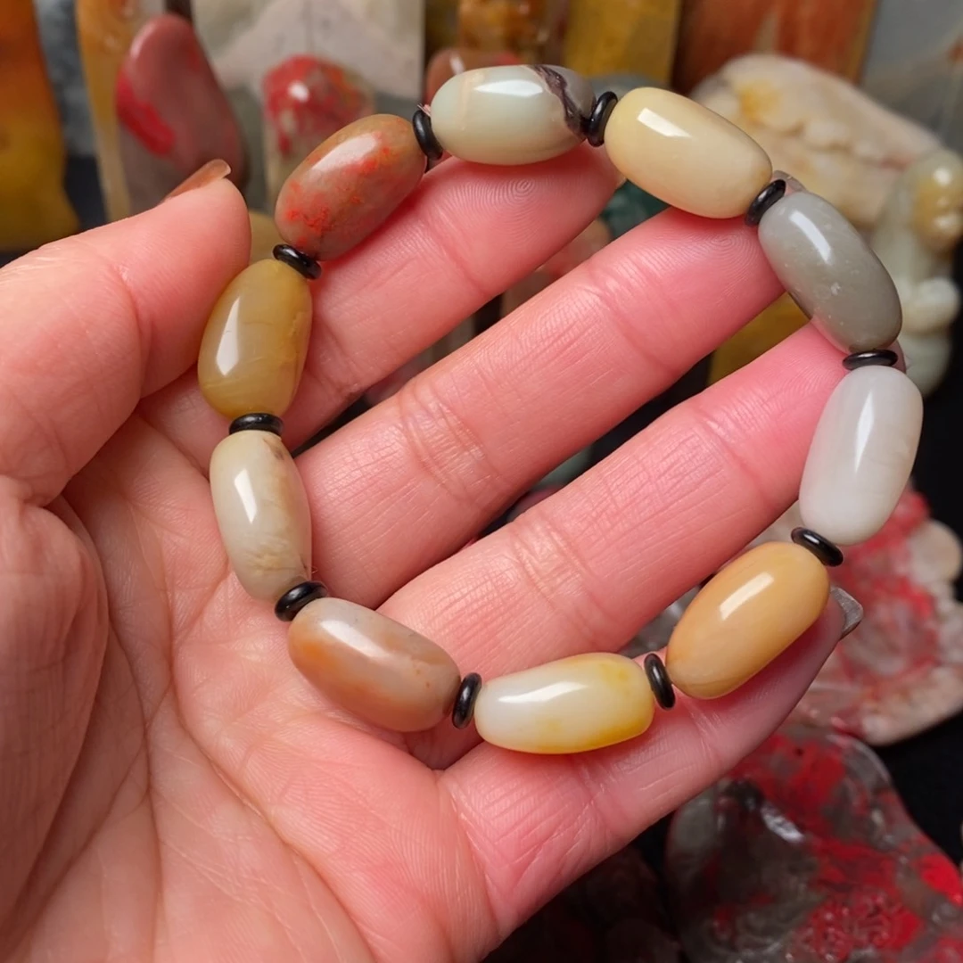 昌化石多宝手串 10 籽男款