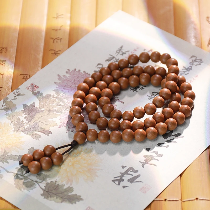 爻香【微瑕木樨桂花】 润燥清痰 桂花清香 古法合香珠 天然香材