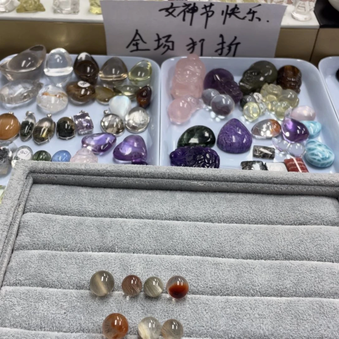 水晶珠宝半成品未镶嵌十****