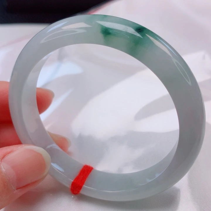 未镶嵌手镯翡翠51。52