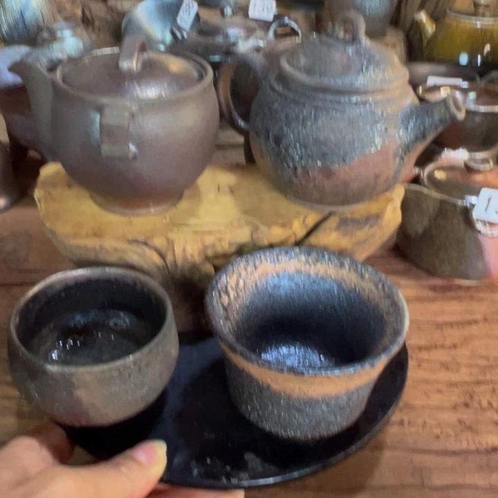 陶龙*风建水柴烧壶宝瓶