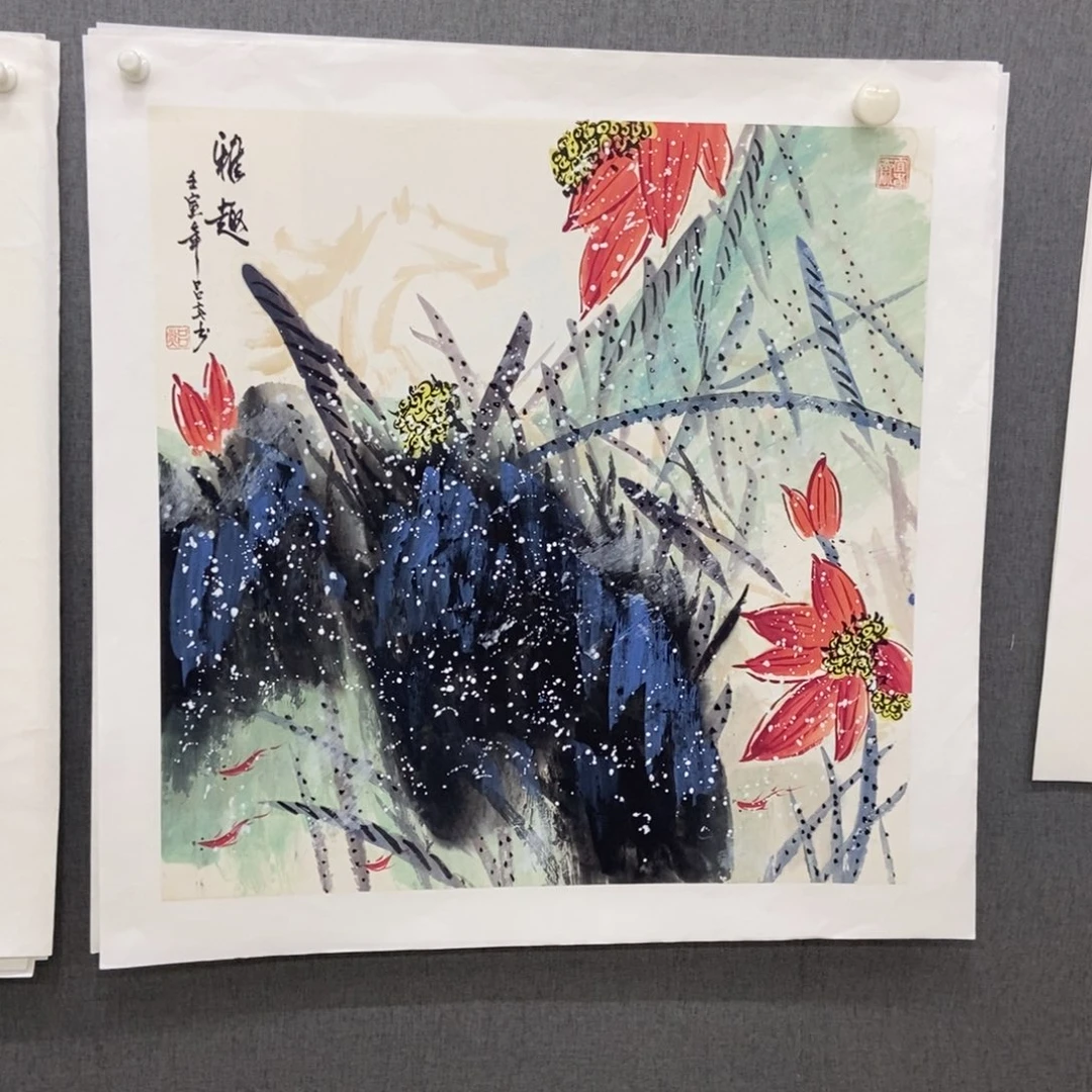 国画手写手绘作品99