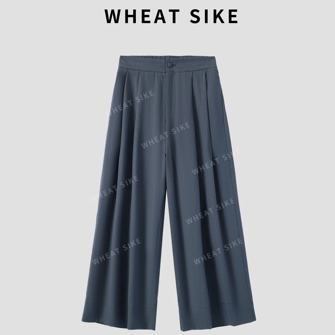 2025夏极简风时尚百搭通勤天丝亚麻裤