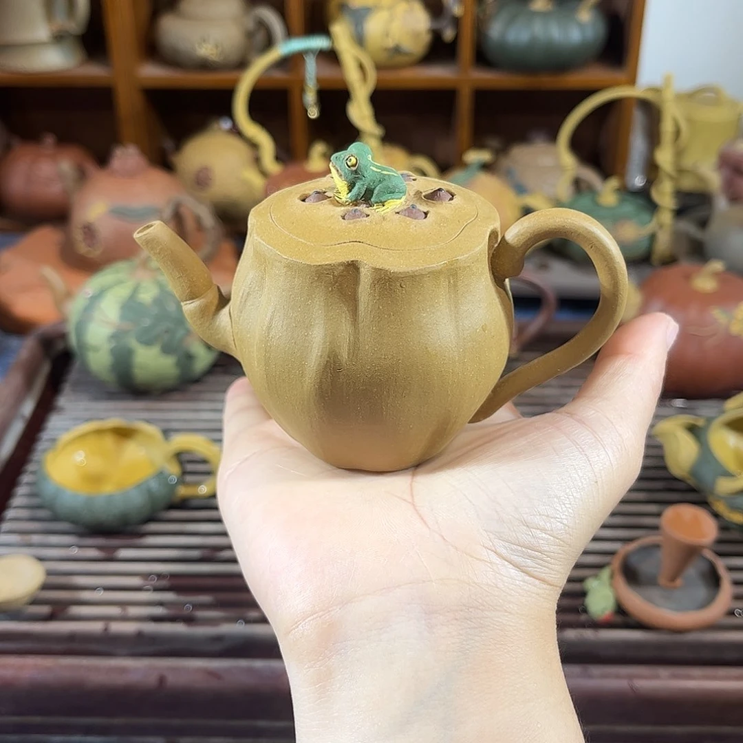 茶杯紫砂呱呱来财