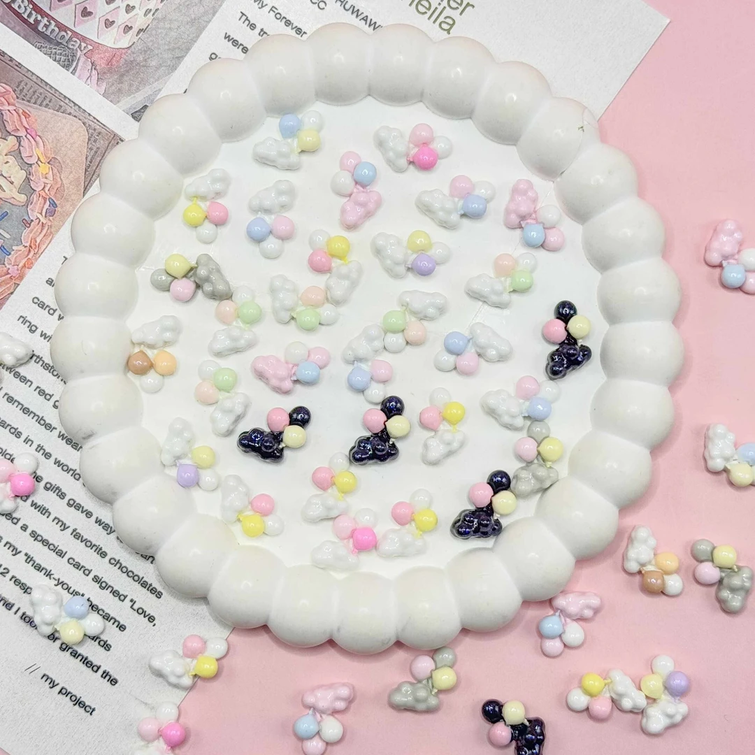 【迷你云朵气球】diy树脂配件