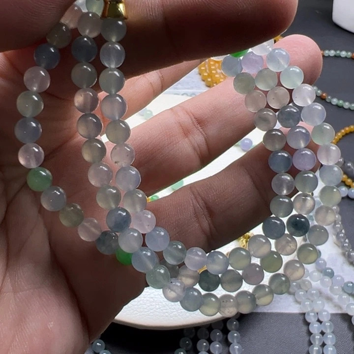 定制翡翠未镶嵌卡5.6