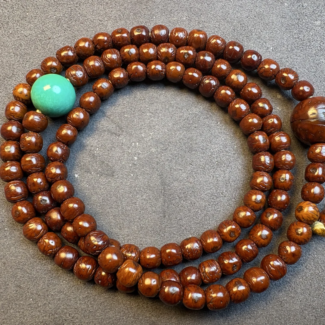 藏区手盘老凤眼菩提0.6尺寸