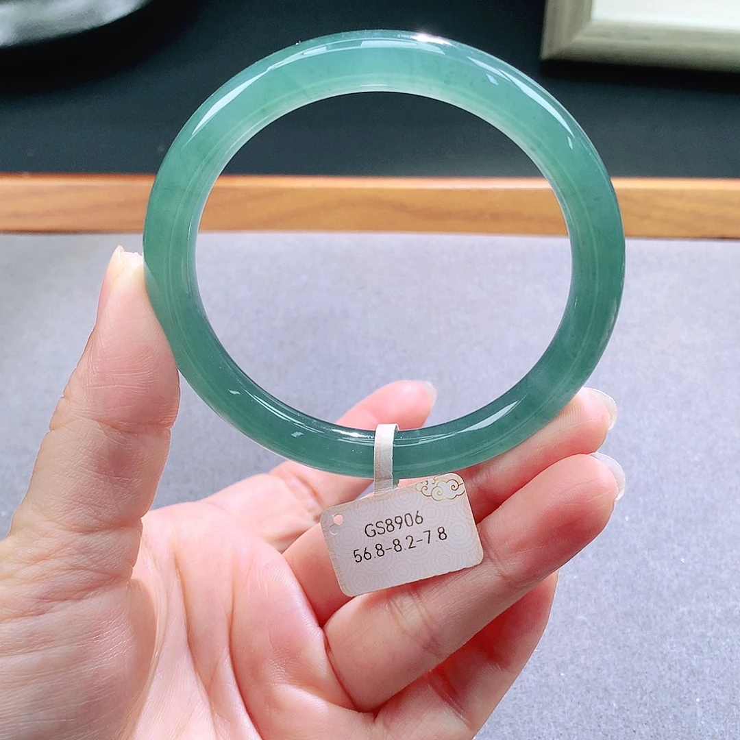 翡翠未镶嵌手镯天然翡翠手镯a货