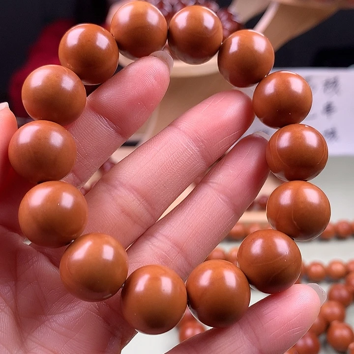 橄榄核手串1.55水晶核