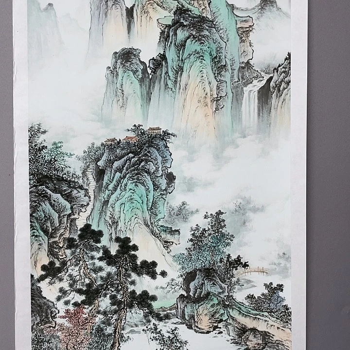国画纯手绘国画山水画闪购链接