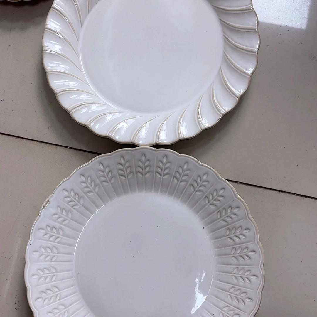 瓷片瑕疵特价陶瓷大盘