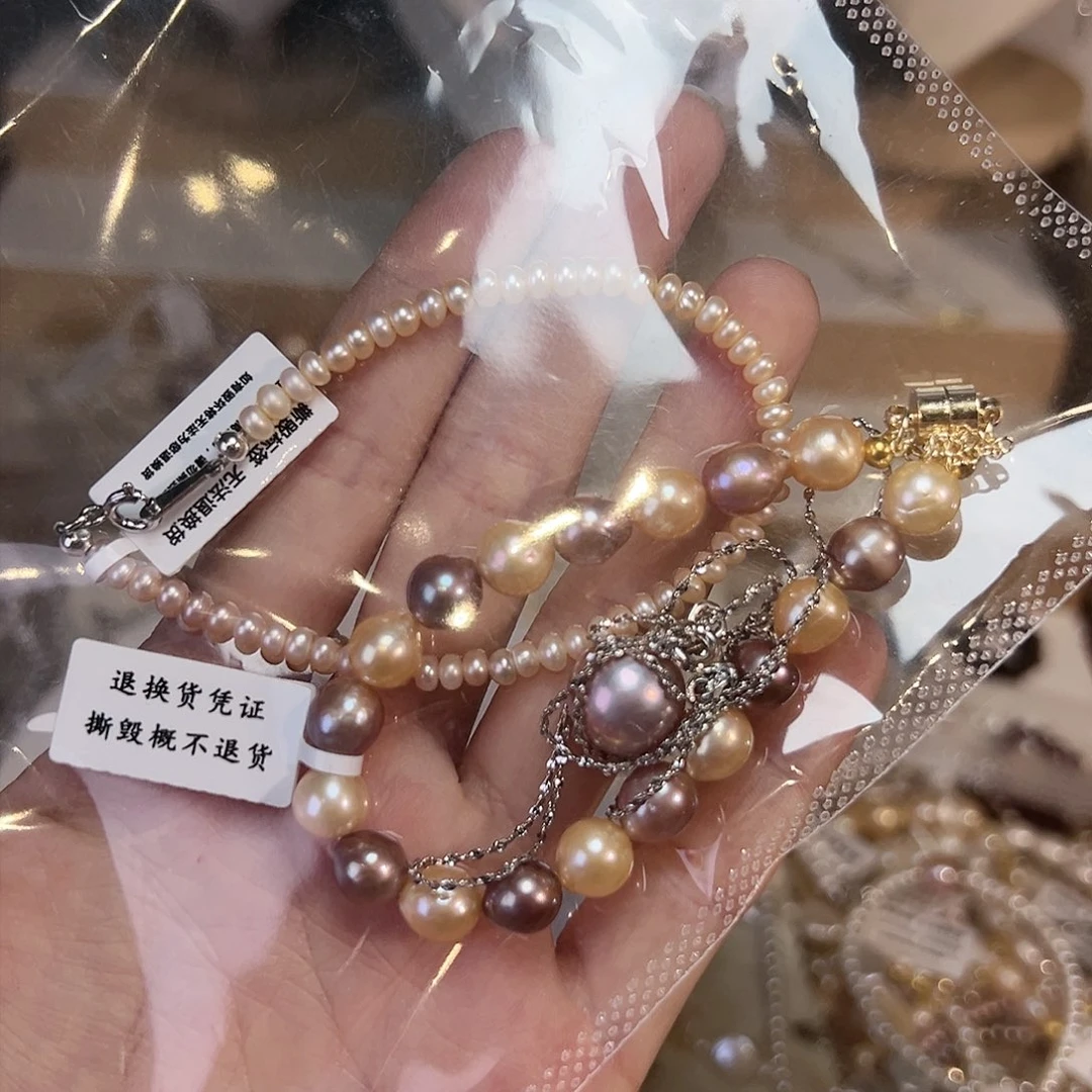 淡水珍珠耳饰未镶嵌