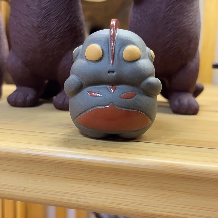 紫砂茶宠?****✨紫砂奥特曼茶宠摆件