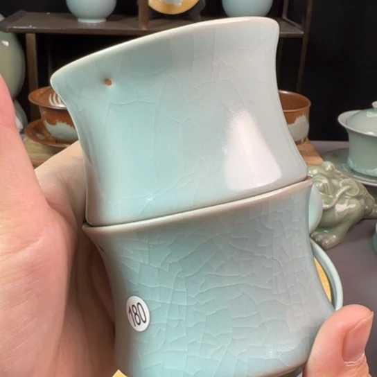 杯趙不带礼盒，纯手工制作