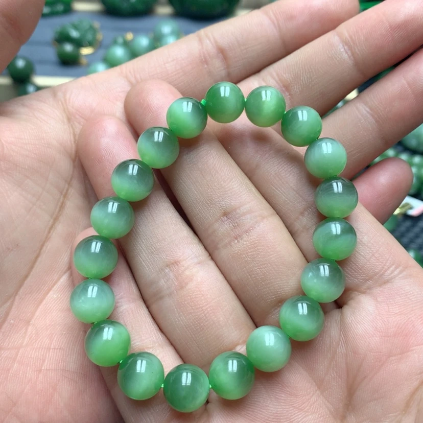 【闪购商品】和田玉（碧玉）手链未镶嵌