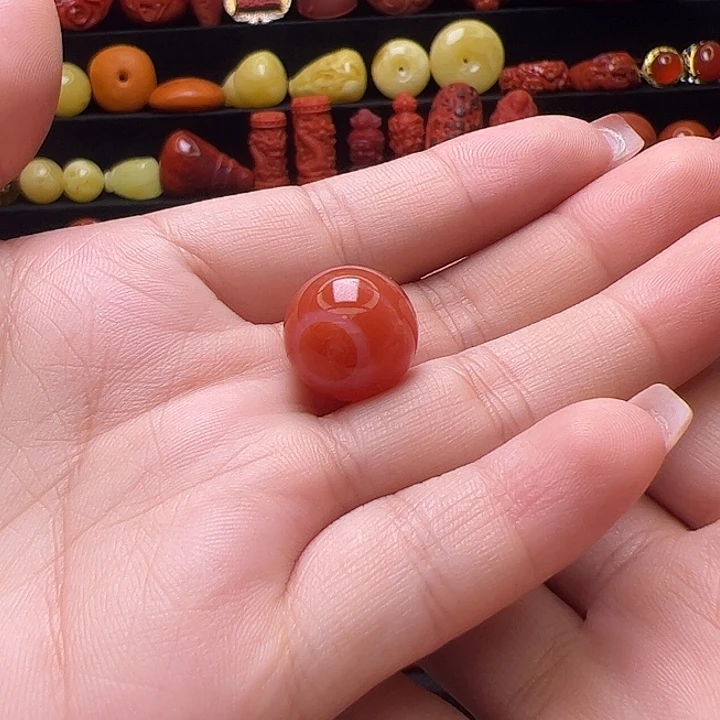 南红玛瑙未镶嵌卡14.5