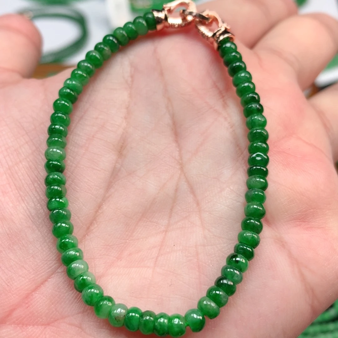 翡翠手链未镶嵌翡翠