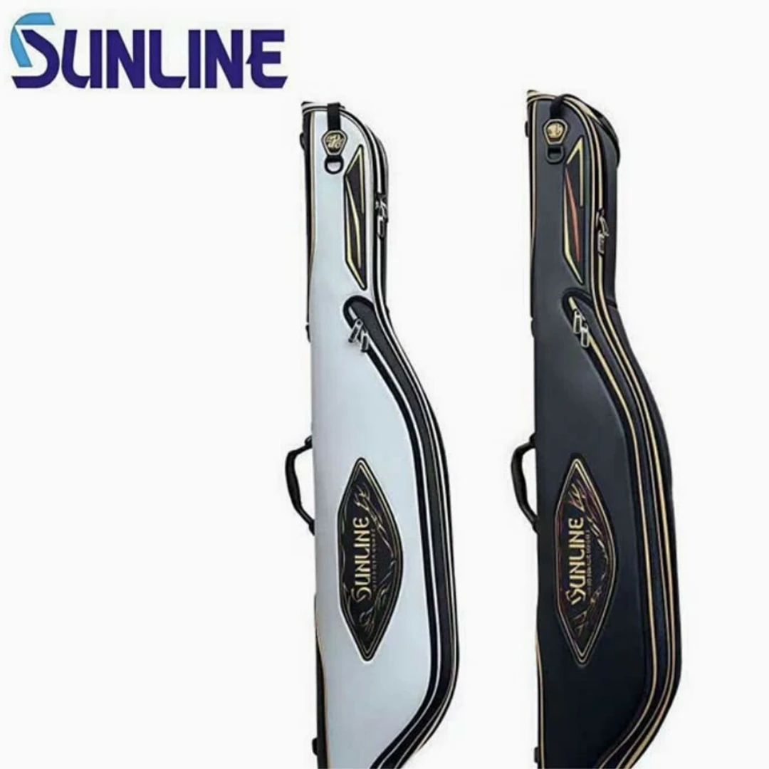 日本桑濑SUNLINE鱼竿包硬壳杆包钓鱼收纳矶钓竿包多功能