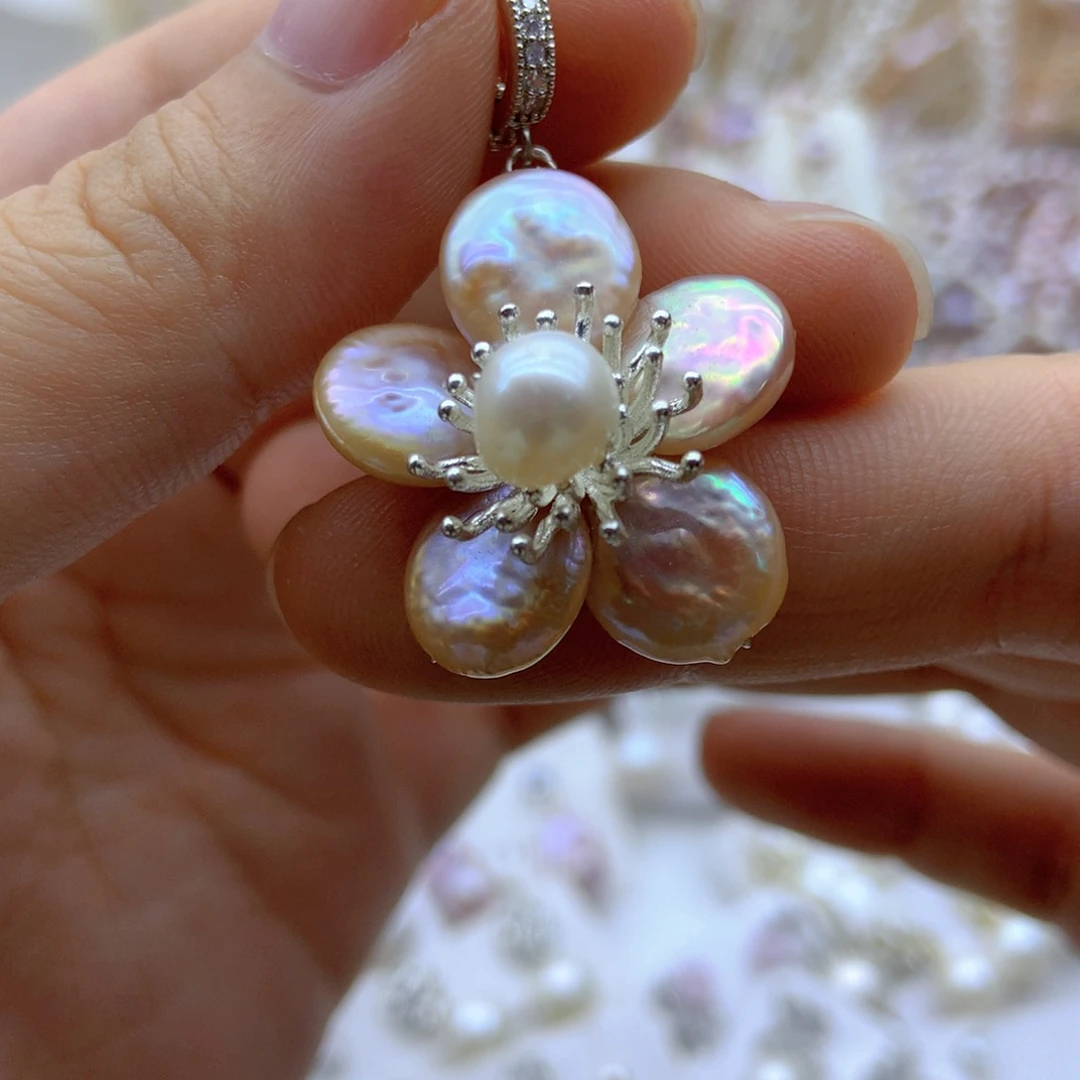 耳饰未镶嵌淡水珍珠