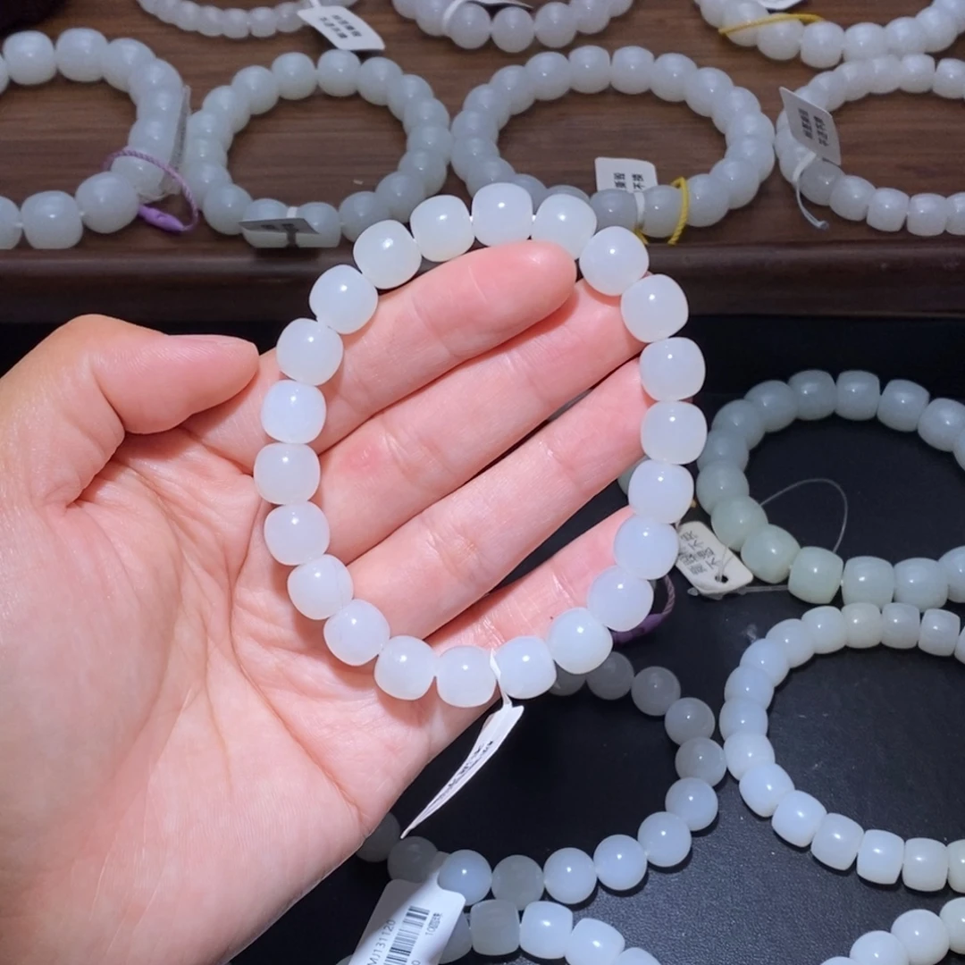 和田玉未镶嵌手链10老型