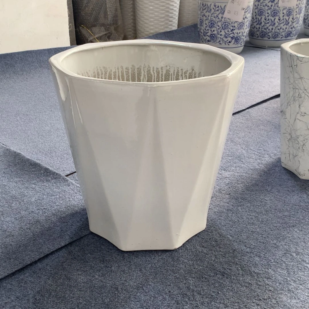 高温陶瓷花盆微瑕