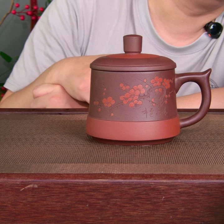 茶杯紫砂高货放漏