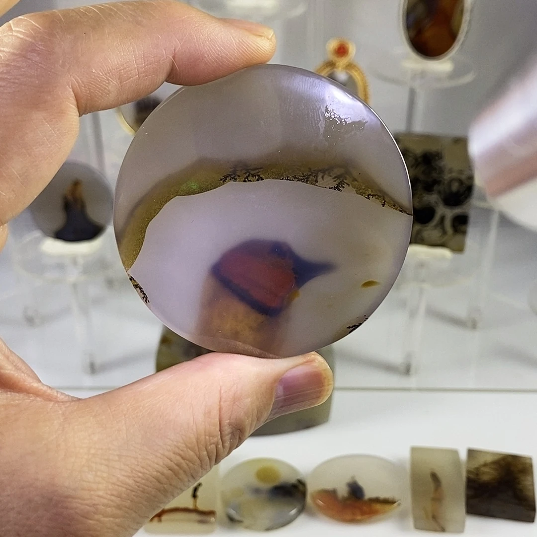 合成碳硅石非金属饰品