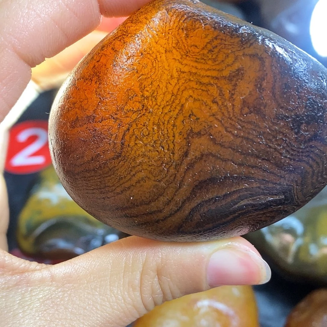 玛瑙/玉髓未镶嵌手把件