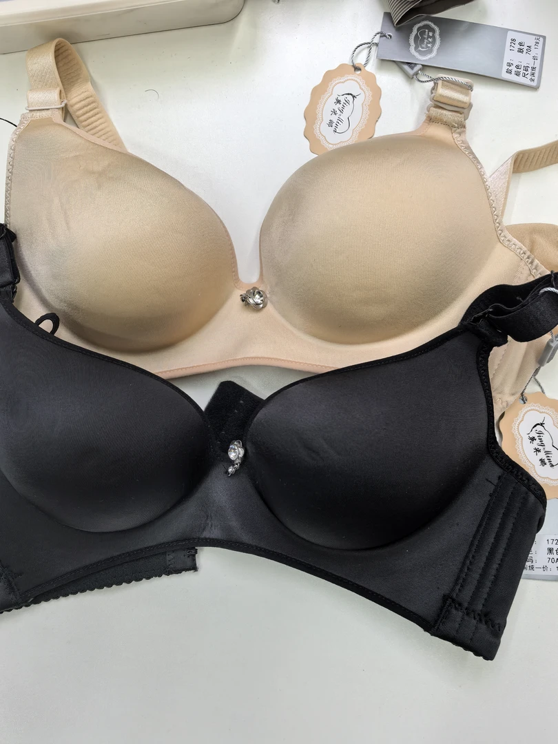 女士光面馒头杯A杯文胸1728