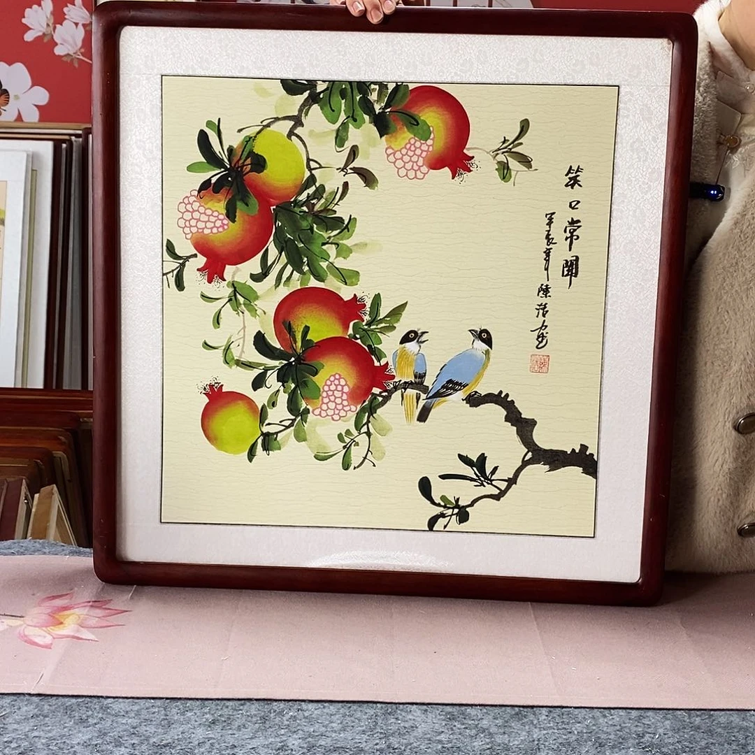 国画手写手绘国画作品