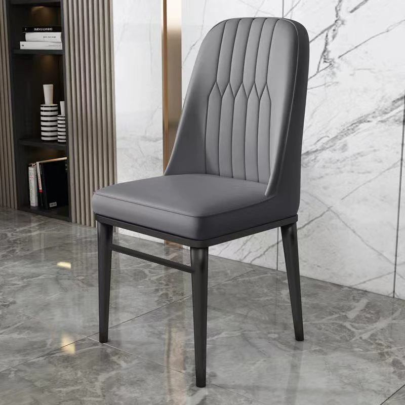 餐椅家用餐桌椅子北欧轻奢现代简约餐厅化妆酒店麻将休闲靠背凳子