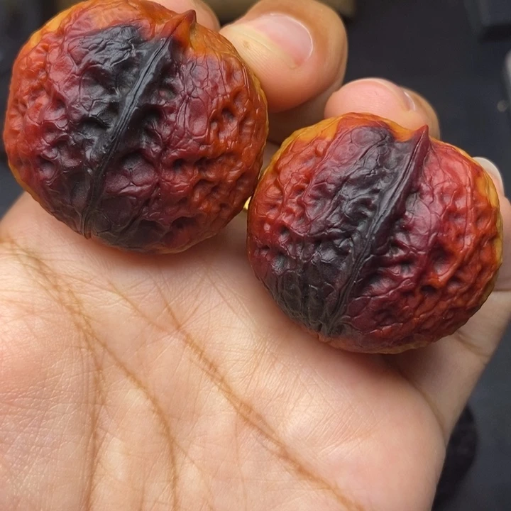 把件文玩核桃37尺丸子